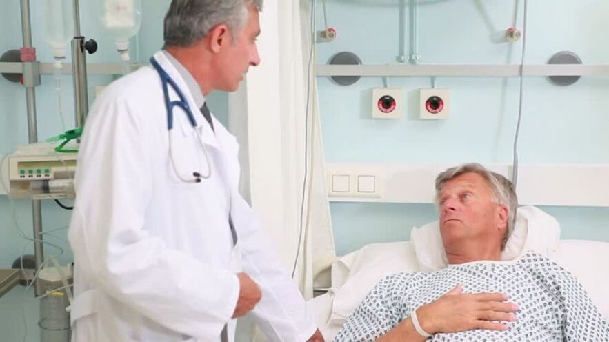 Krankenhausbehandlung von Prostatitis